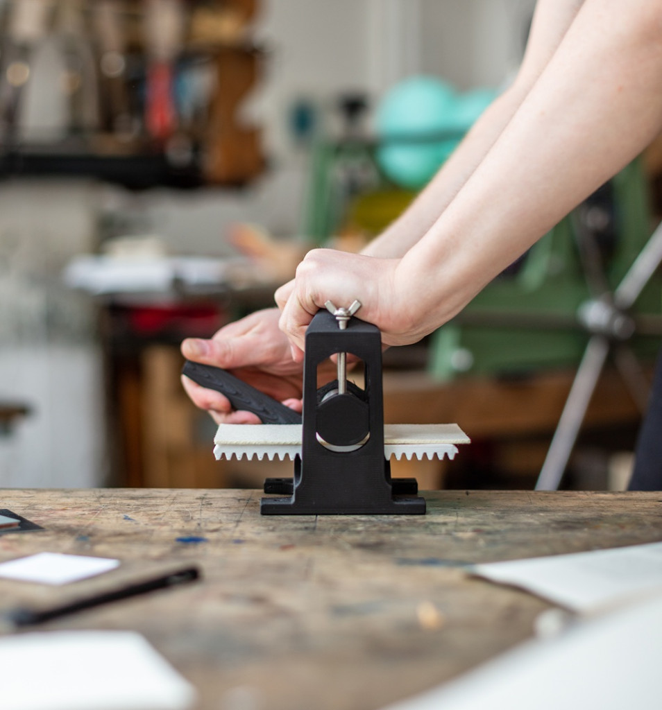 Drucken an der Minipresse