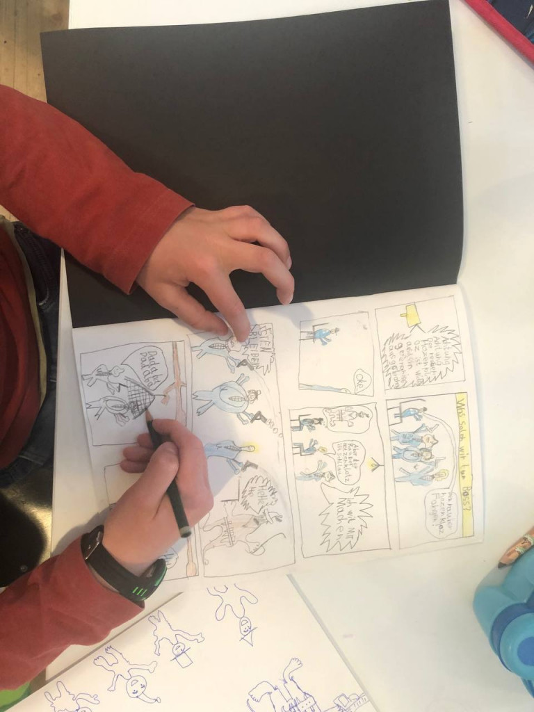 Comickurs mit Tina Wagner