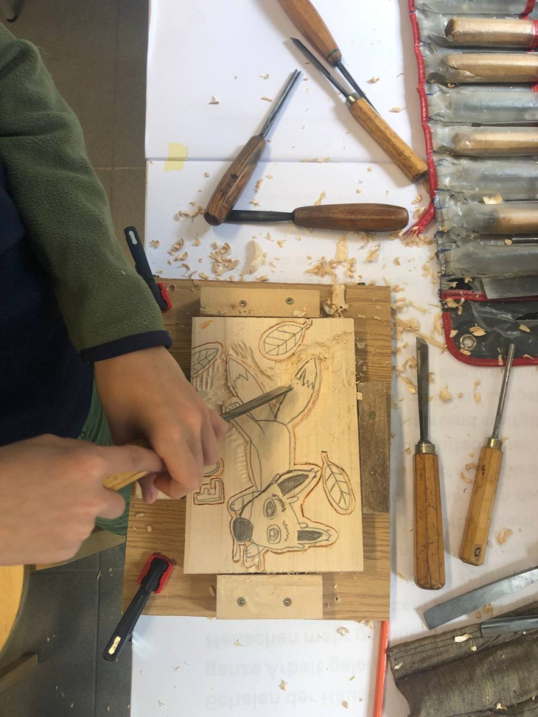 Schnitzworkshop mit Claudia Lorenz