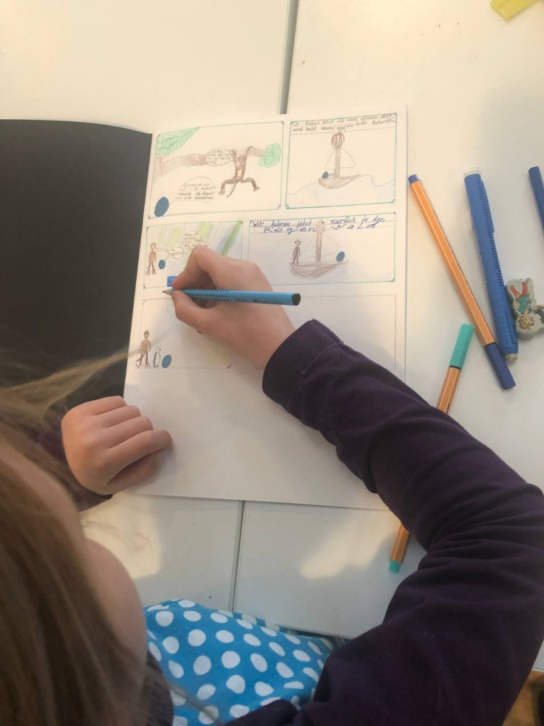 Comickurs mit Tina Wagner