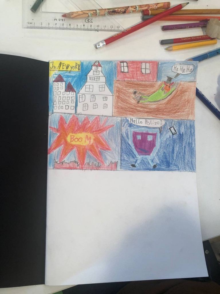 Comickurs mit Tina Wagner