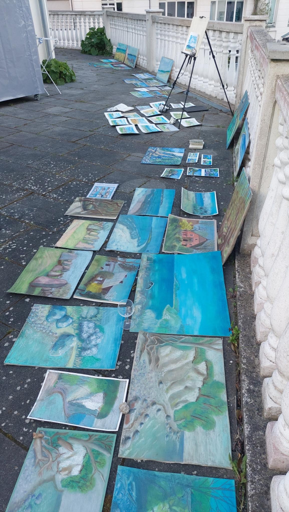 Pastellmalerei auf der Insel Rügen mit Peter Stechert