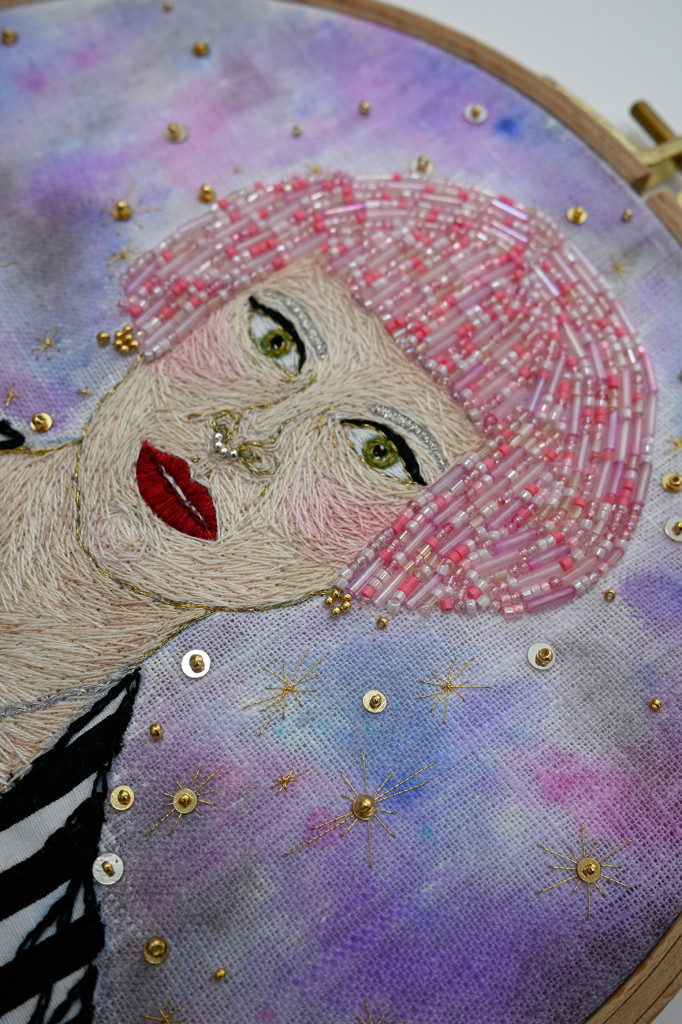 Porträts mit Nadel und Faden mit Claudia Köcher