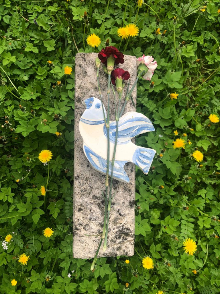 Friedenstauben statt Worte