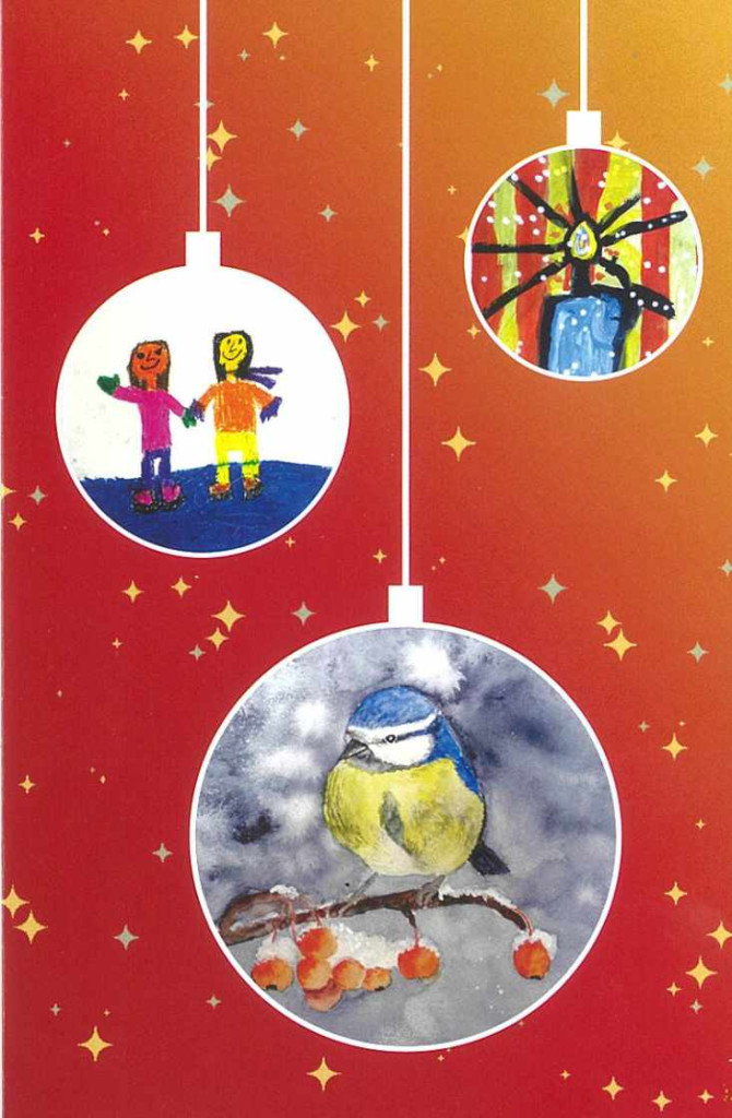 Weihnachtsgruß Malschule